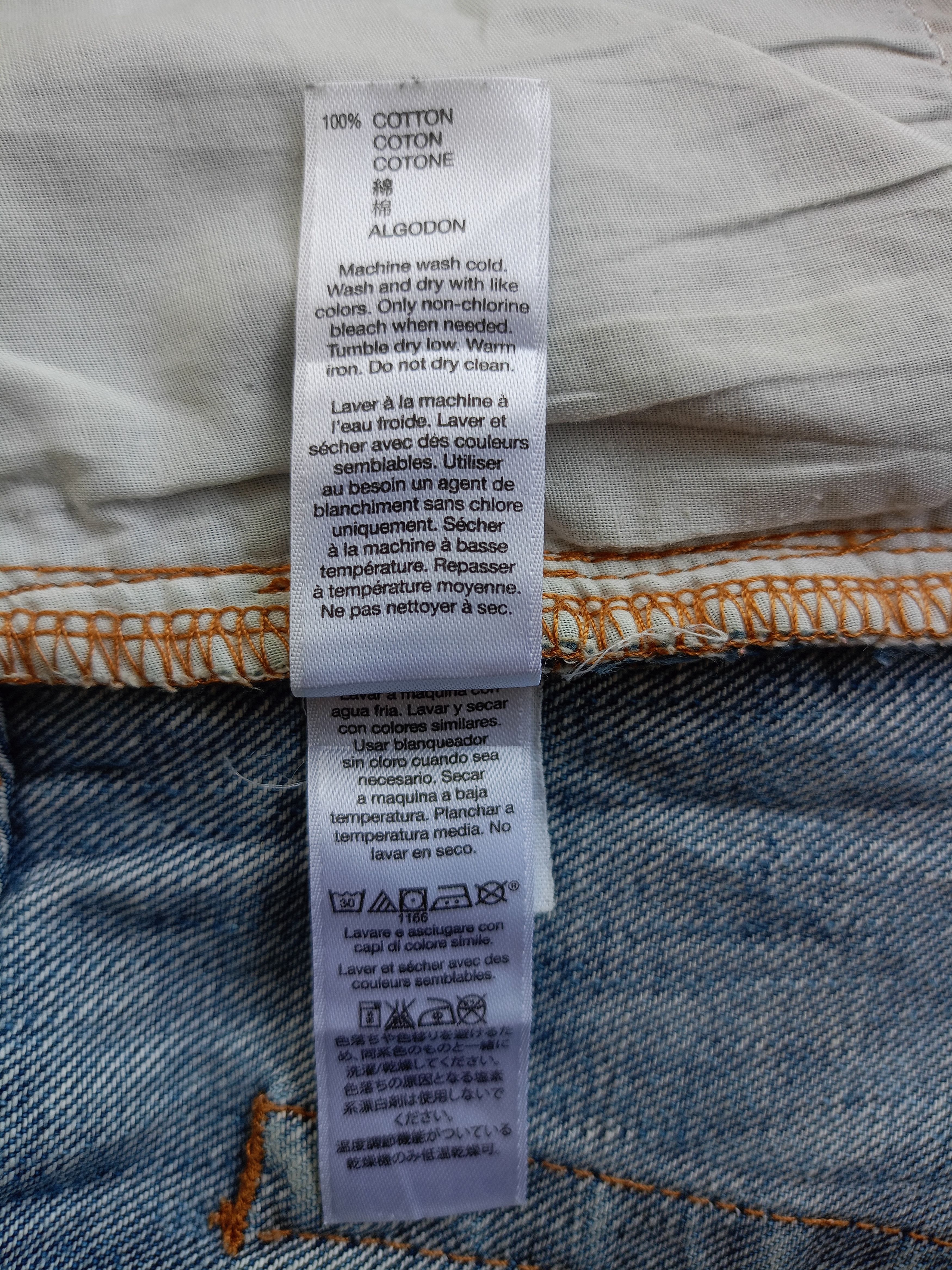 Gap × Vintage GAP 1969 Distressed Vintage Streetwear Men's Jean Size US 31 - 14 Thumbnail