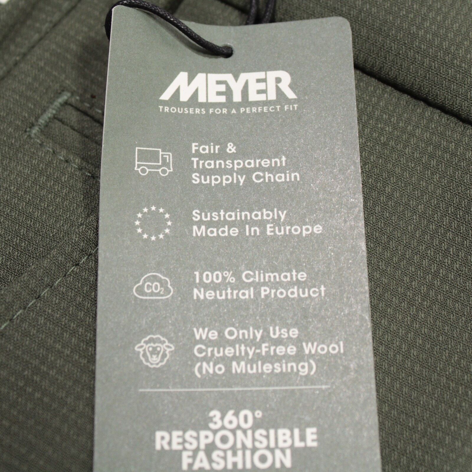 Other Meyer New with tags Dress Pants Size 34 US In Green Size US 34 / EU 50 - 6 Thumbnail