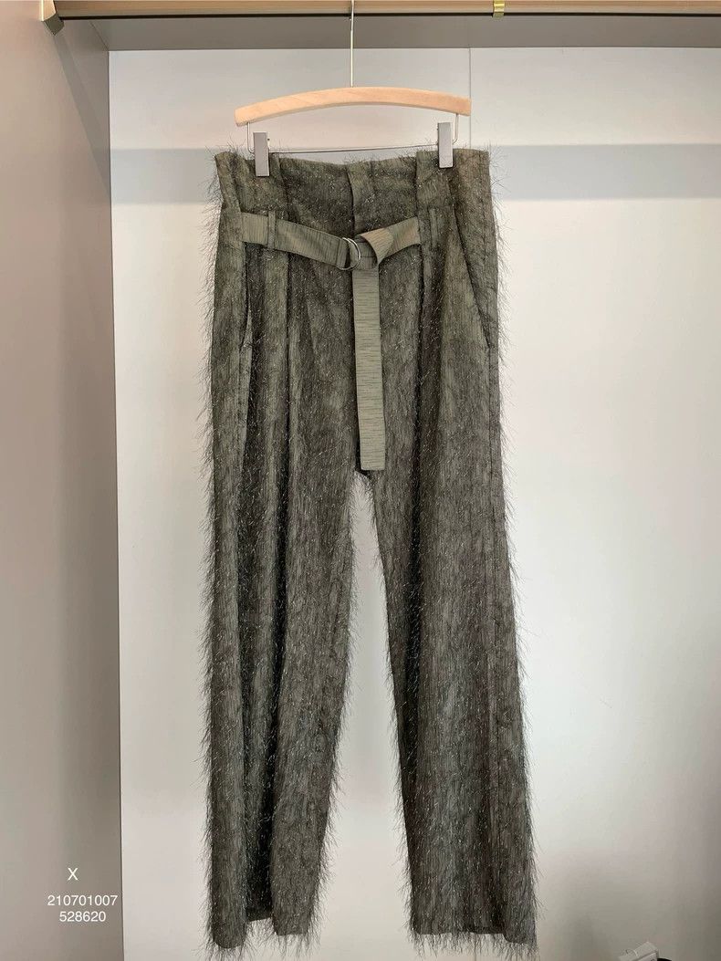 Brunello Cucinelli Brunello Cucinelli Green Cotton Trousers - dmc Size US 38 / EU 54 - 1 Thumbnail