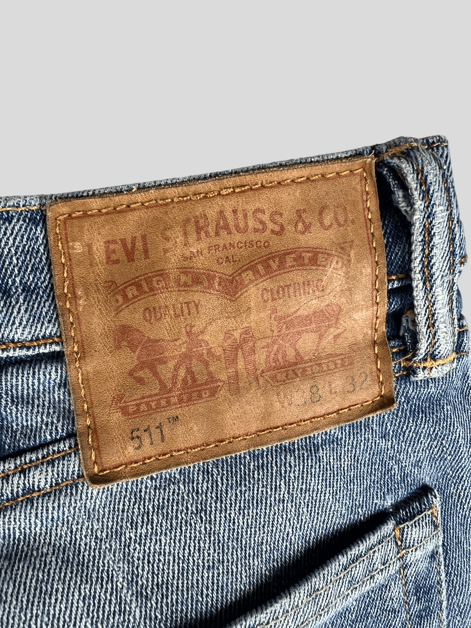 Levi's Levis 511 W38 L32 Denim Jeans Pants Size US 38 / EU 54 - 4 Thumbnail