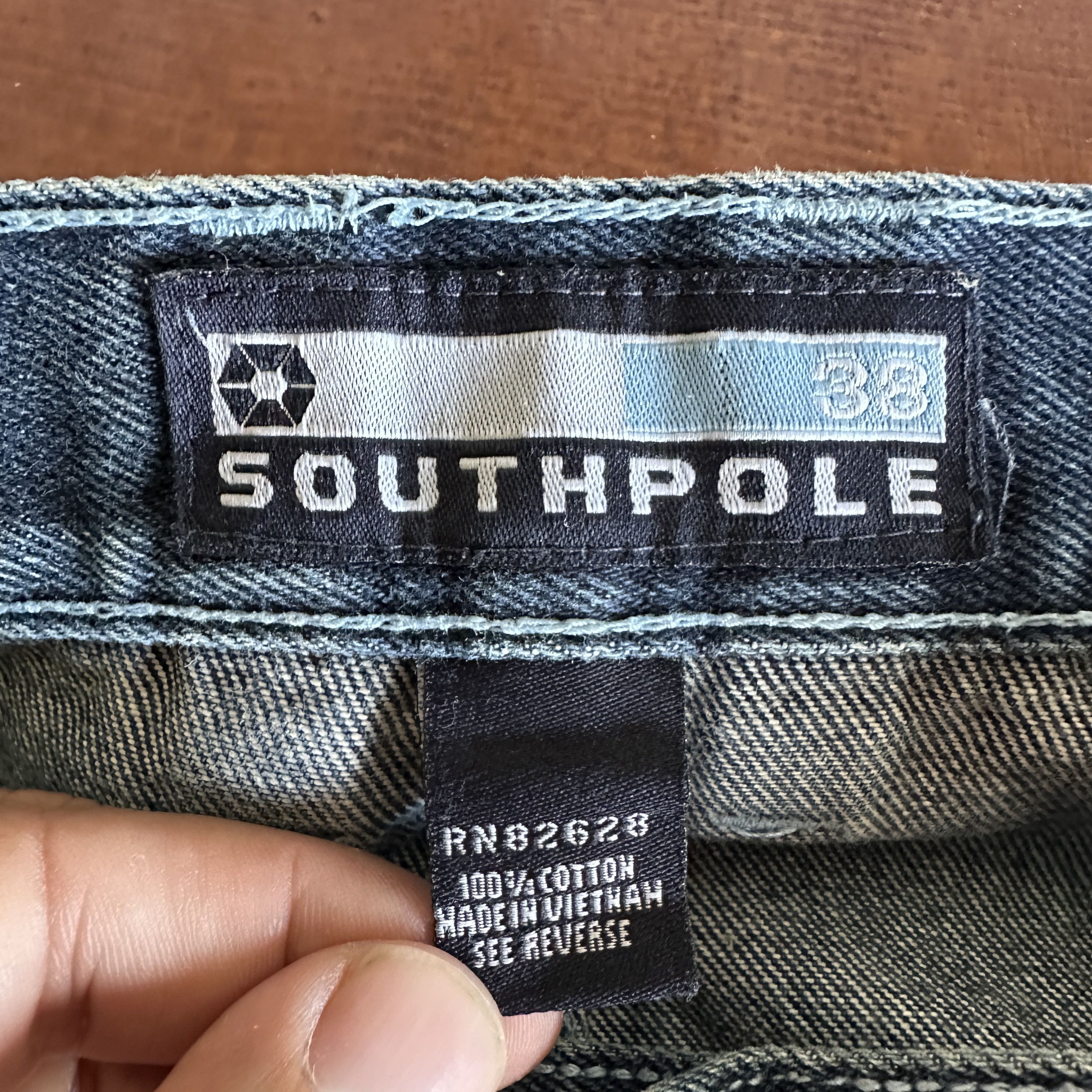 Southpole Vtg Y2K Southpole Baggy Jorts Shorts Hip Hop 5 Pocket Denim Size US 38 / EU 54 - 9 Thumbnail
