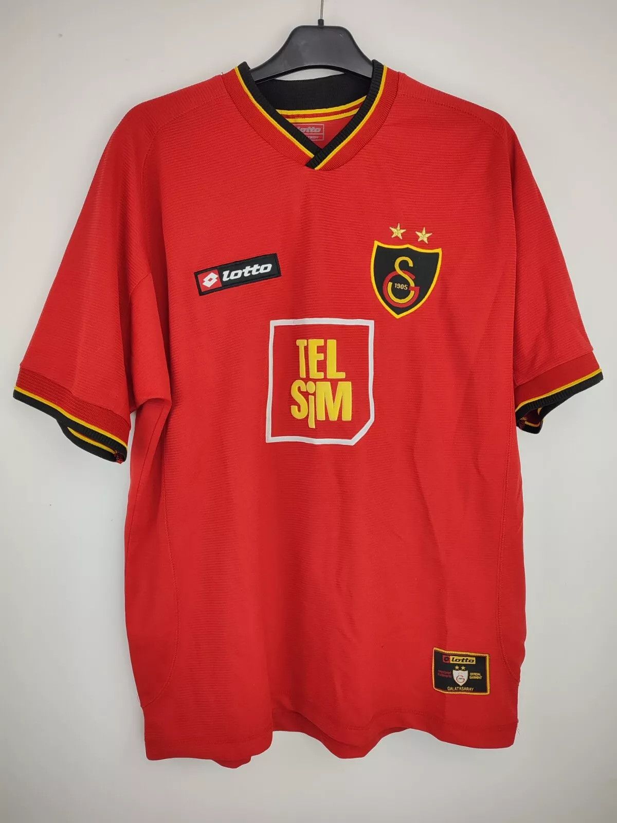 Lotto Sport Lotto Galatasaray 2001-02 Third FOOTBALL Kit SHIRT SOCCER Size US XL / EU 56 / 4 - 16 Thumbnail