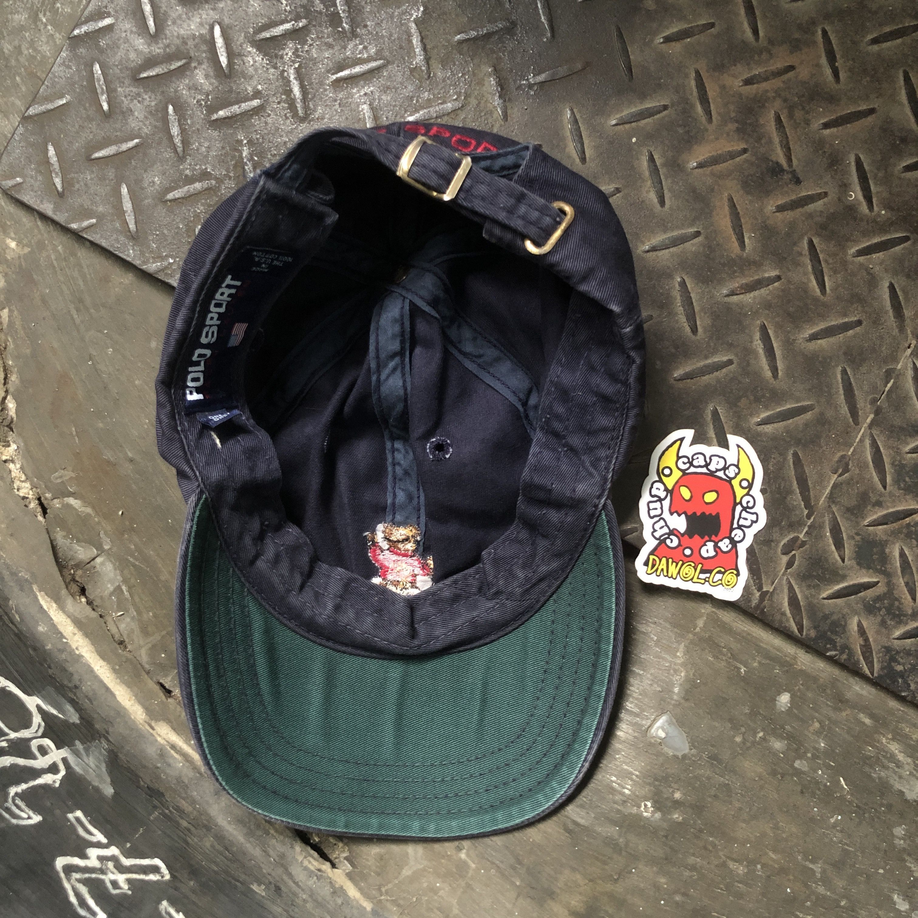 Polo Ralph Lauren 🔥RARE🔥 Vintage 90s Polo Sport Ralph Lauren Bear Sunfading Size ONE SIZE - 6 Thumbnail