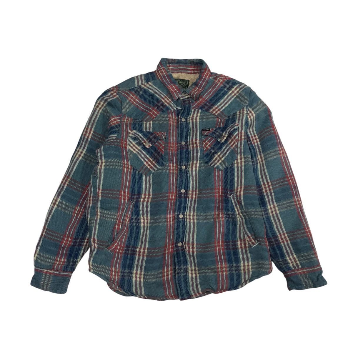 Ralph Lauren 🔥VINTAGE FLANNEL WORK JACKET POLO COUNTRY RALPH LAUREN Size US M / EU 48-50 / 2 - 1 Thumbnail