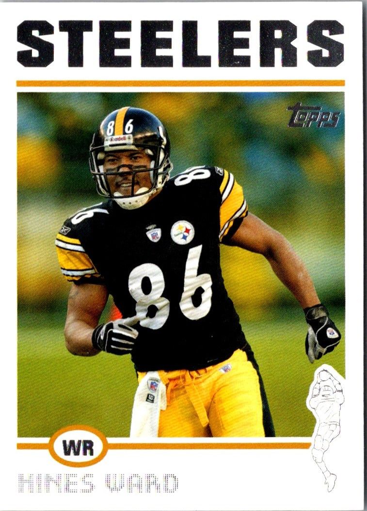 Reebok Authentic Pittsburgh Steelers HInes Ward Reebok NFL Jersery Size US XXL / EU 58 / 5 - 1 Thumbnail