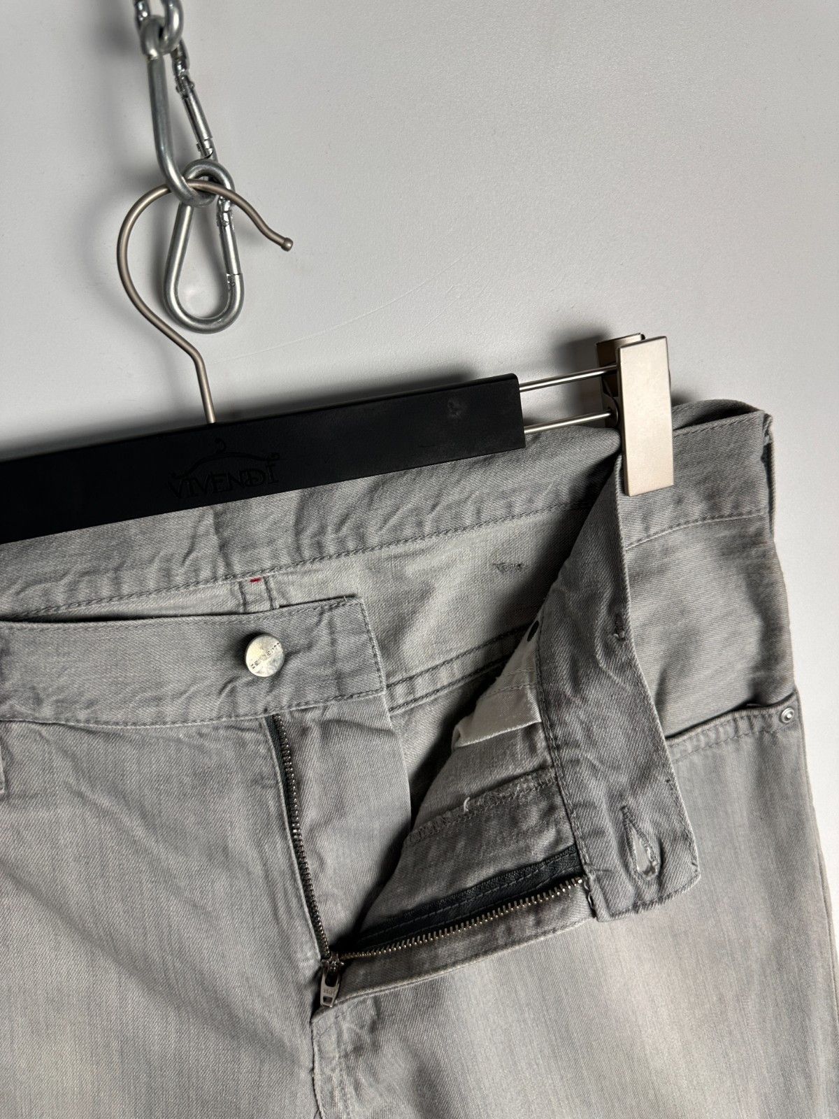Carhartt Wip Vintage Carhartt Slim Pant Denim Jeans Grey Mens Size 32X34 Size US 32 / EU 48 - 8 Thumbnail