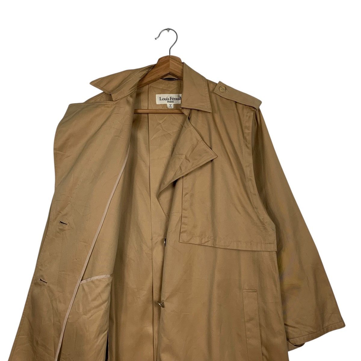 Louis Feraud Louis Feraud Overcoat Size S / US 4 / IT 40 - 10 Thumbnail