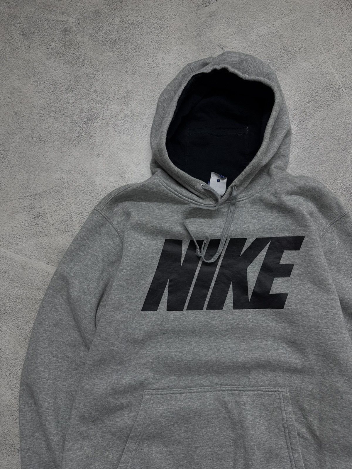 Nike Vintage Y2k Nike Spell Out Big Logo Hoodie 00’s Size US L / EU 52-54 / 3 - 5 Thumbnail