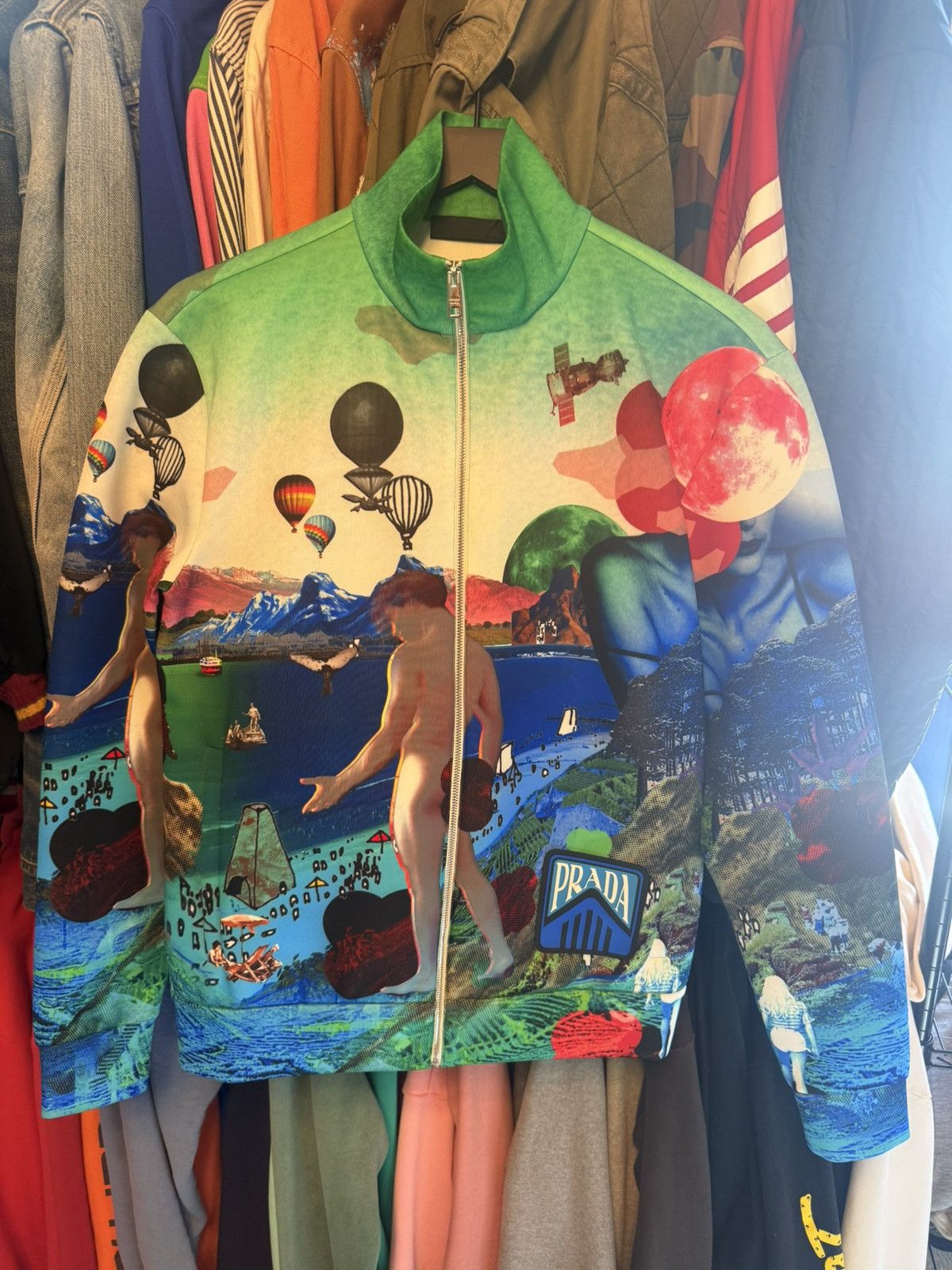 Prada Prada SS19 Psychedelic Track Jacket | Grailed
