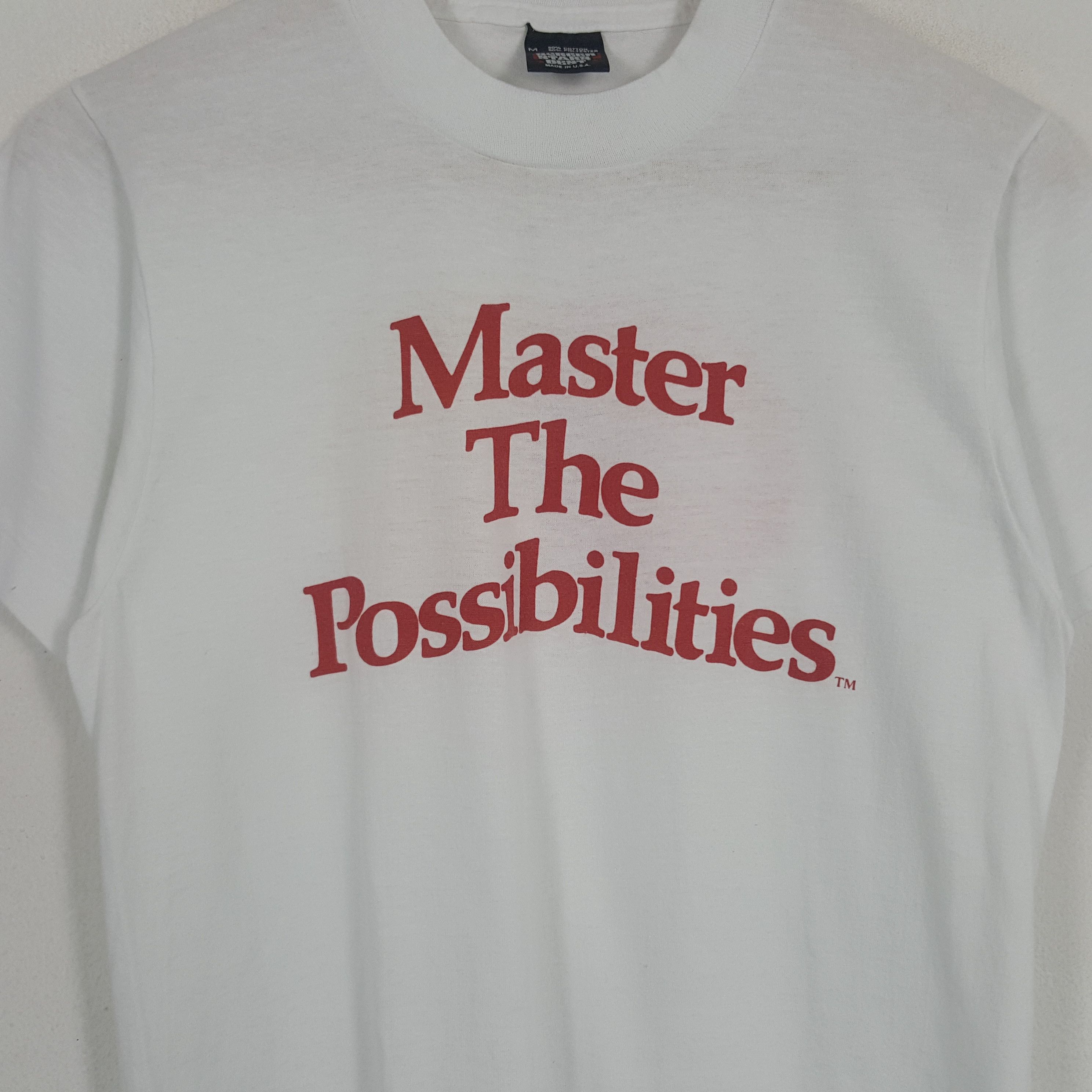 Vintage Vintage Master The possibilities Tshirt Size US S / EU 44-46 / 1 - 2 Thumbnail