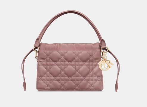 【24新色♪レア色 パウダーピンク】Lady Dior Milly ミニ バッグ Lady Dior Milly Mini Bag Powder Pink Cannage Lambskin | DIOR