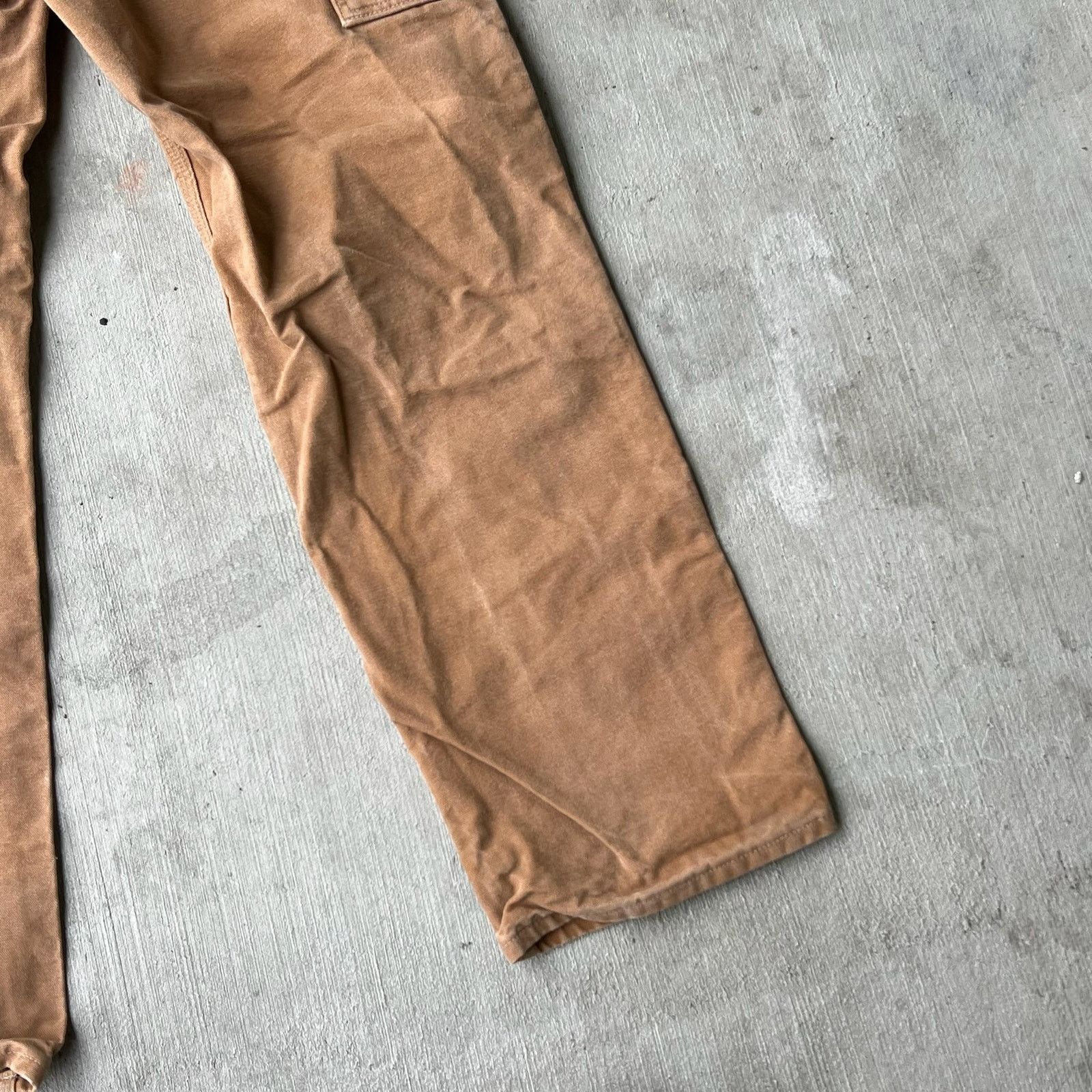 Carhartt × Vintage Carhartt brown double knee work wear carpenter pants Size US 32 / EU 48 - 3 Thumbnail