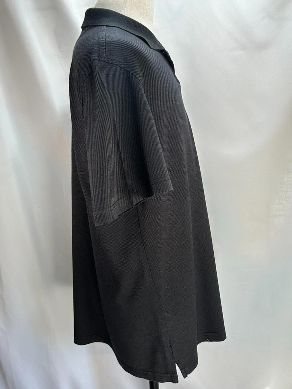 Van Heusen Van Heusen Flex Classic 1/4 Button Polo Shirt Black Men's XL Size US XL / EU 56 / 4 - 4 Thumbnail