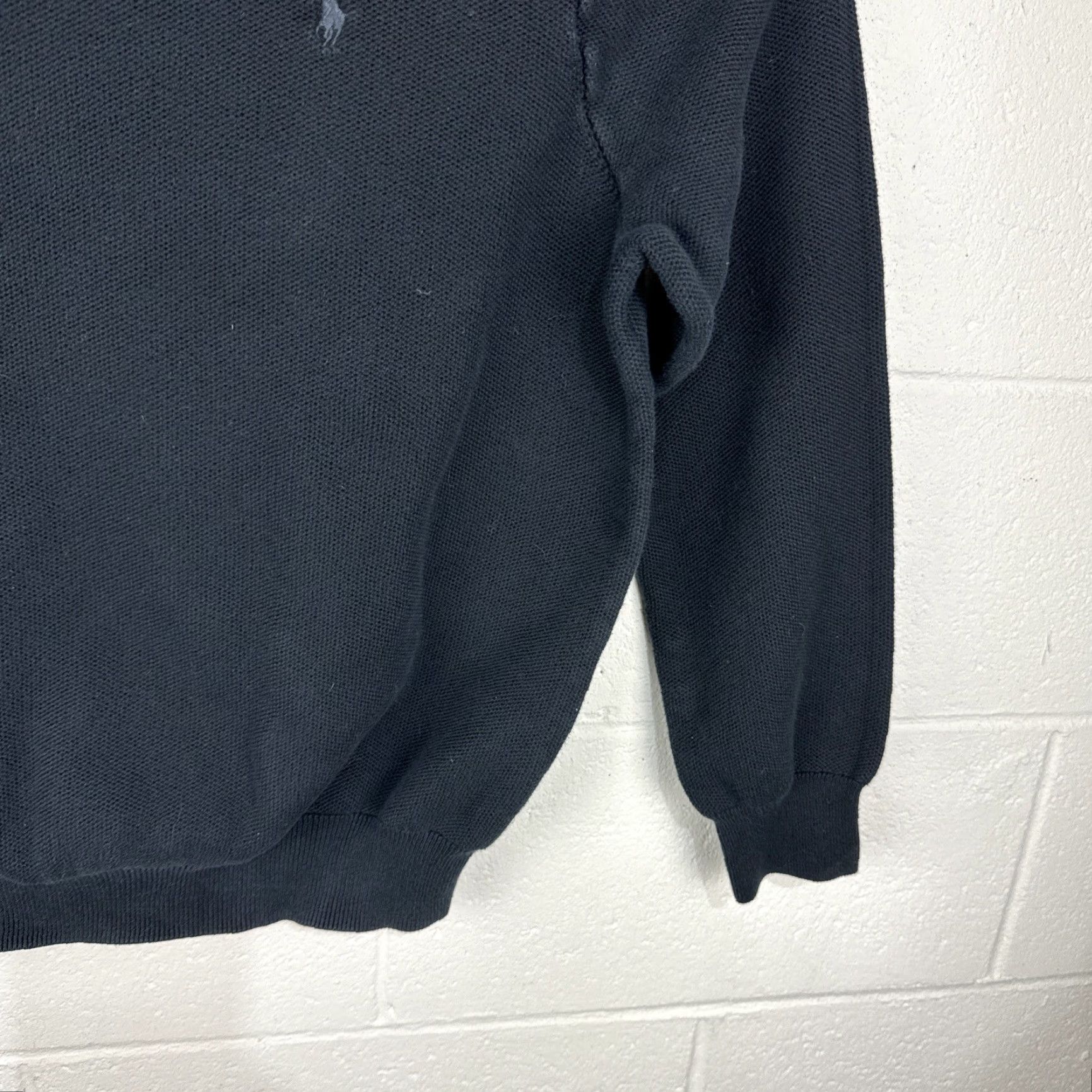 Ralph Lauren Polo Ralph Lauren Men's Knit Sweater Crewneck Black Size XL Pima Cotton Size US XL / EU 56 / 4 - 7 Thumbnail