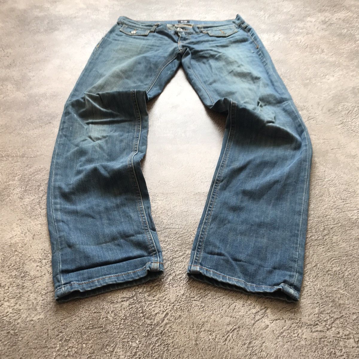 Vintage Vintage 90s Dolce Gabbana Distressed Baggy Jeans Grunge 26 Size 26" / US 2 / IT 38 - 1 Thumbnail