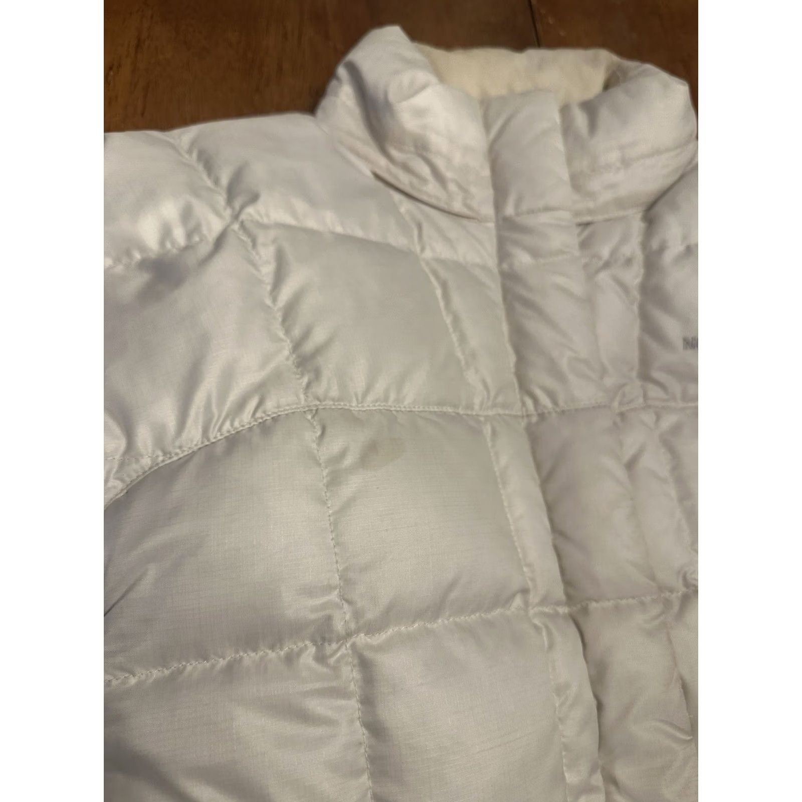 The North Face The North Face 600 Puffer Jacket Women's Medium White Parka Size M / US 6-8 / IT 42-44 - 3 Thumbnail
