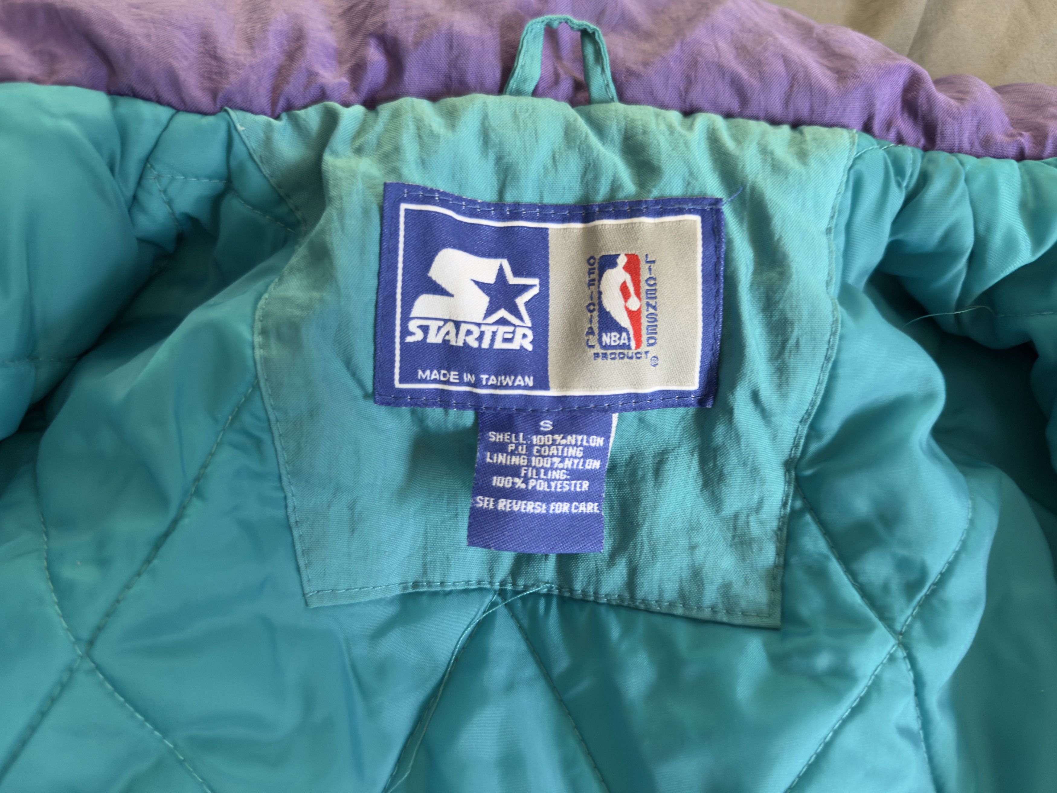 Starter Charlotte Hornets Starter Jacket Small Size US S / EU 44-46 / 1 - 5 Thumbnail