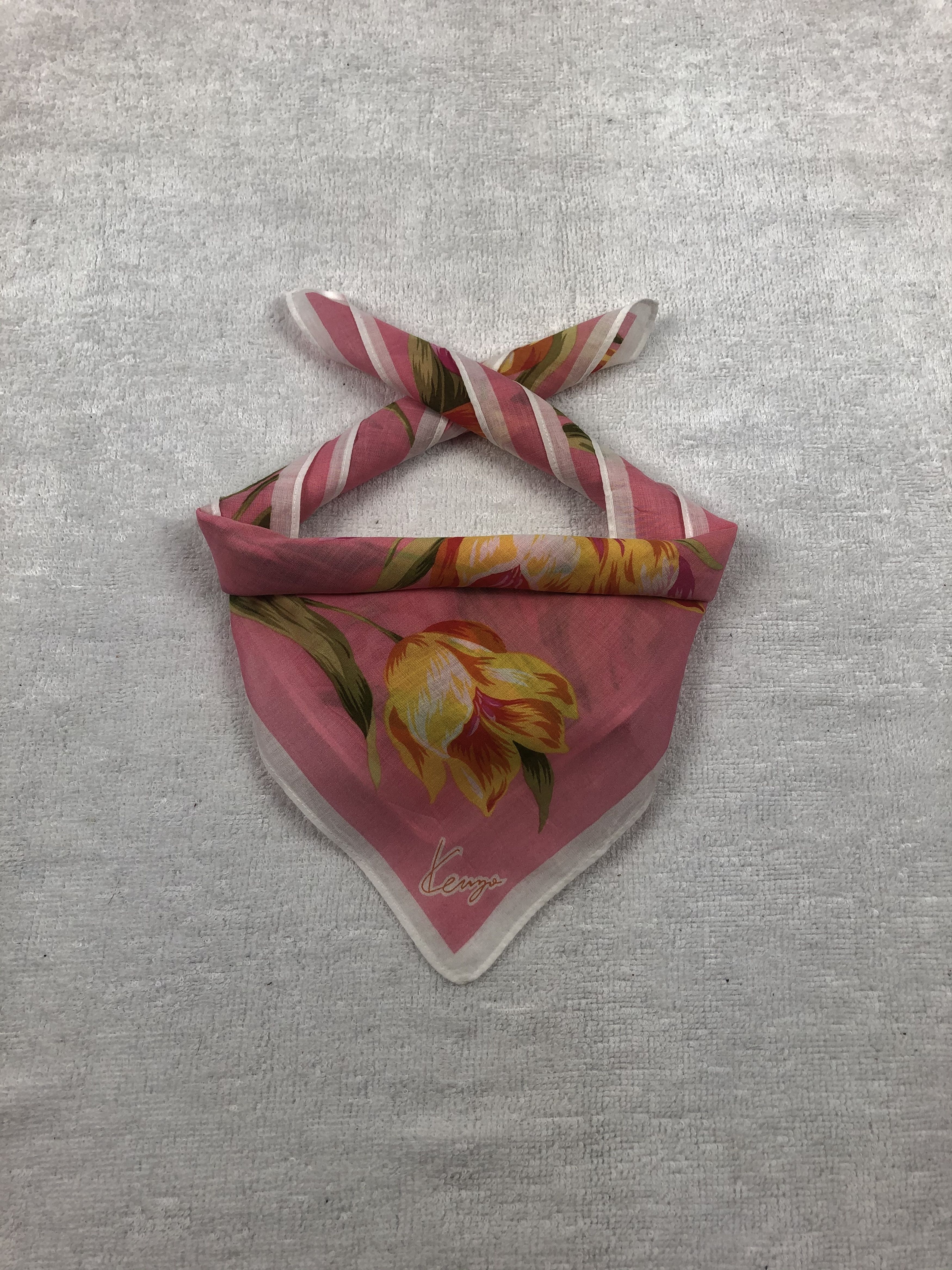Kenzo × Vintage Kenzo Handkerchief / Bandana / Neckerchief Size ONE SIZE - 1 Thumbnail
