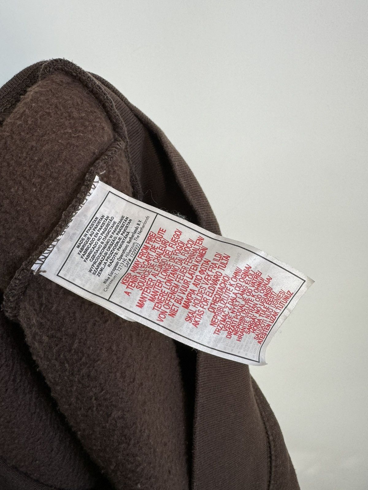 Vintage Vintage Nike Air Max Silver Tag Cotton Brown Vest Size US XL / EU 56 / 4 - 7 Thumbnail