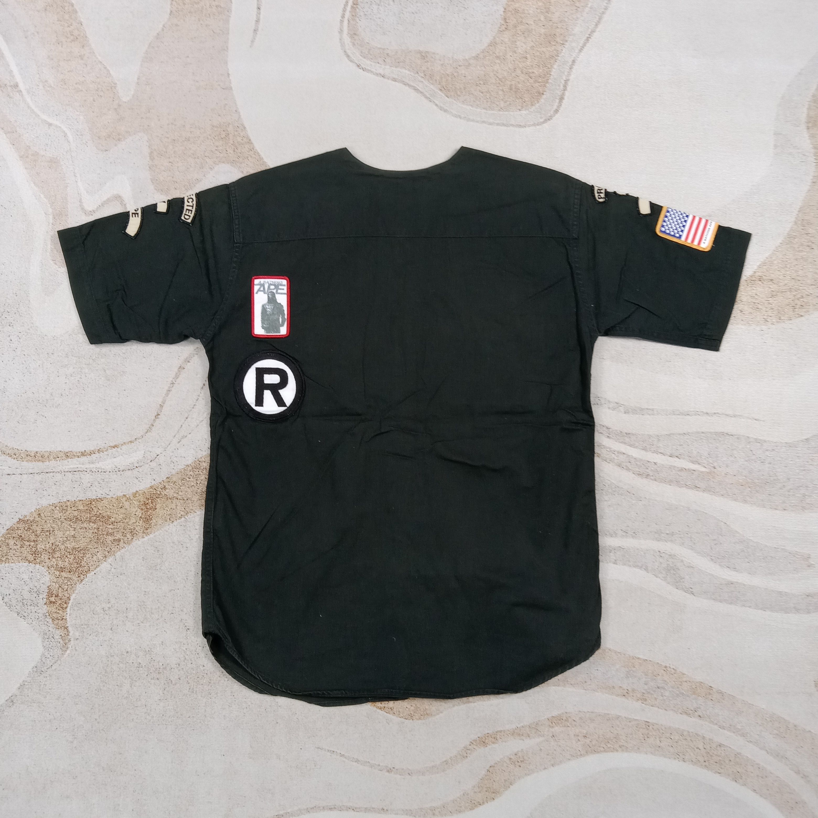 Bape 90's BAPE Japanese Streetwear Work Shirt C285N28 Size US M / EU 48-50 / 2 - 5 Thumbnail