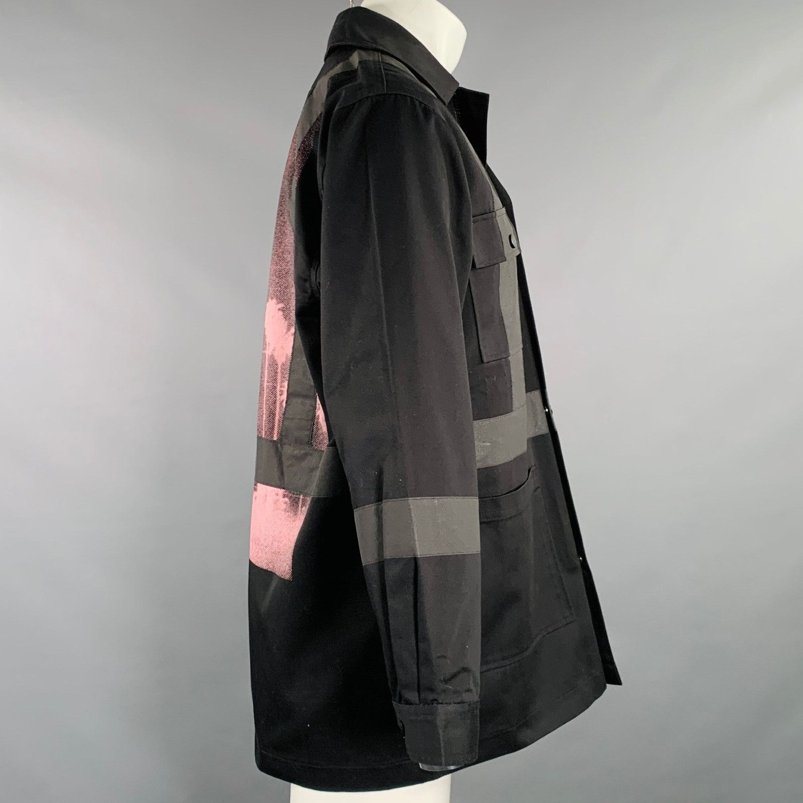 U.P.W.W. U.P.W.W. Size S Black Pink Photo Polyester Cotton Jacket Size US S / EU 44-46 / 1 - 3 Thumbnail