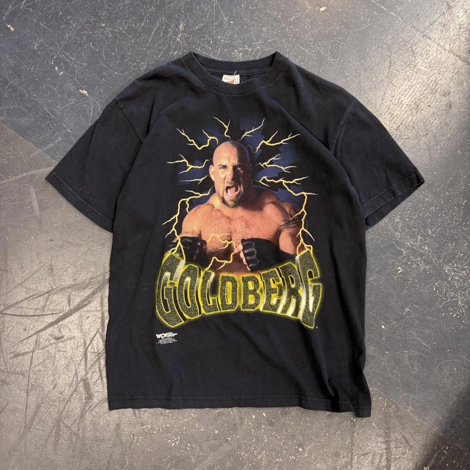 Vintage Vintage 1998 Goldberg WCW WWE Tee Size US L / EU 52-54 / 3 - 1 Thumbnail