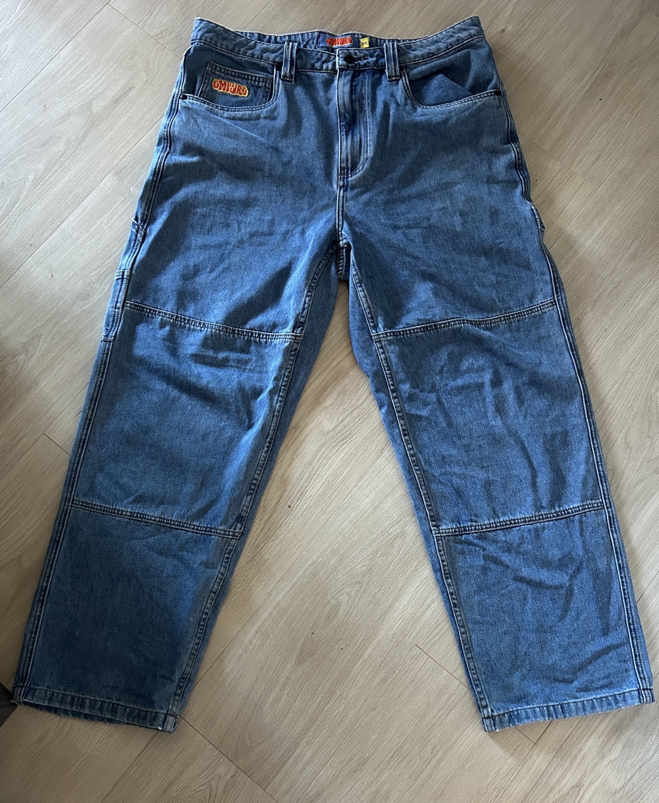 Empyre × Other Blue Baggy Empyre Jeans Size US 34 / EU 50 - 1 Thumbnail