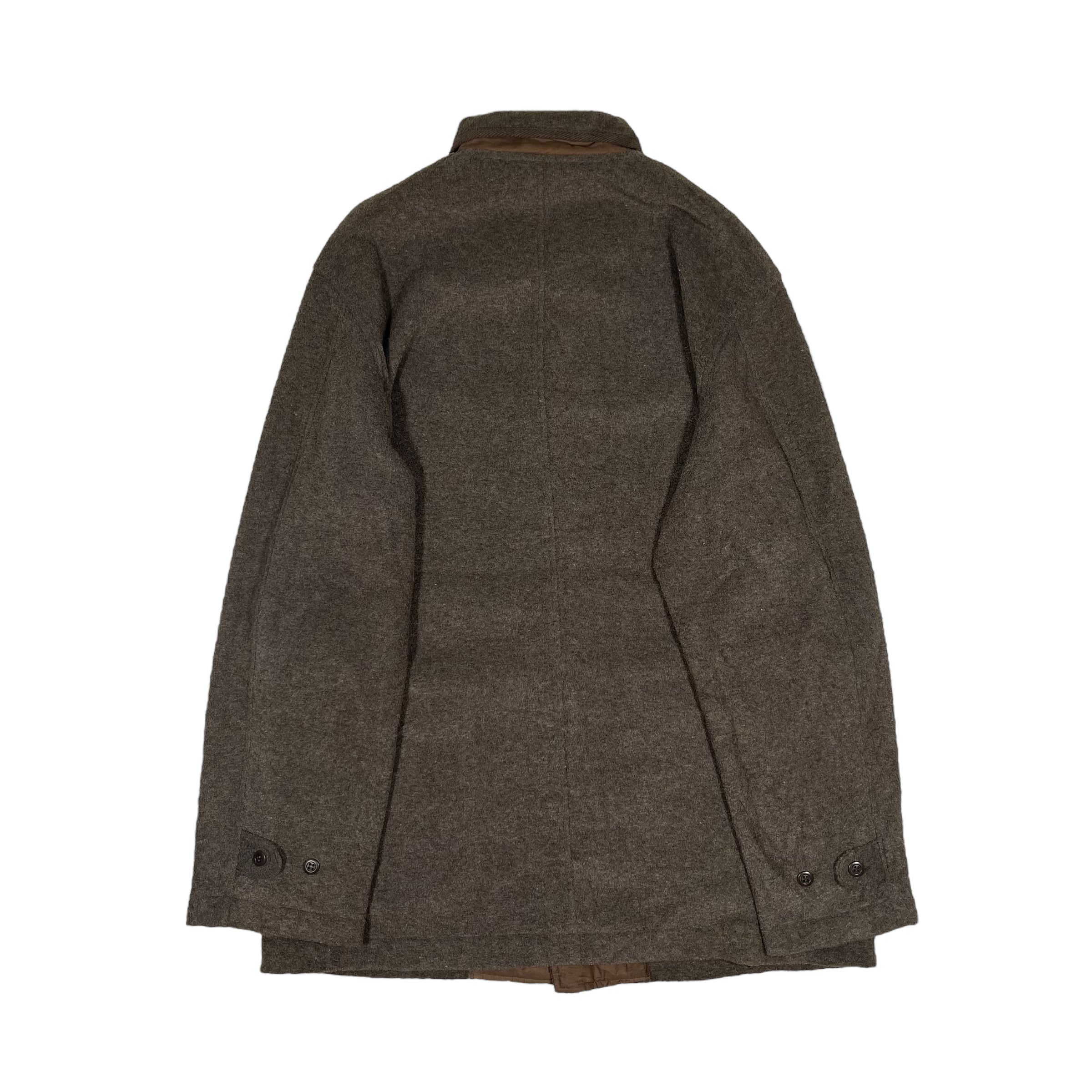 Yohji Yamamoto Ys 1980s Wool Mohair Fleece Oversize Jacket