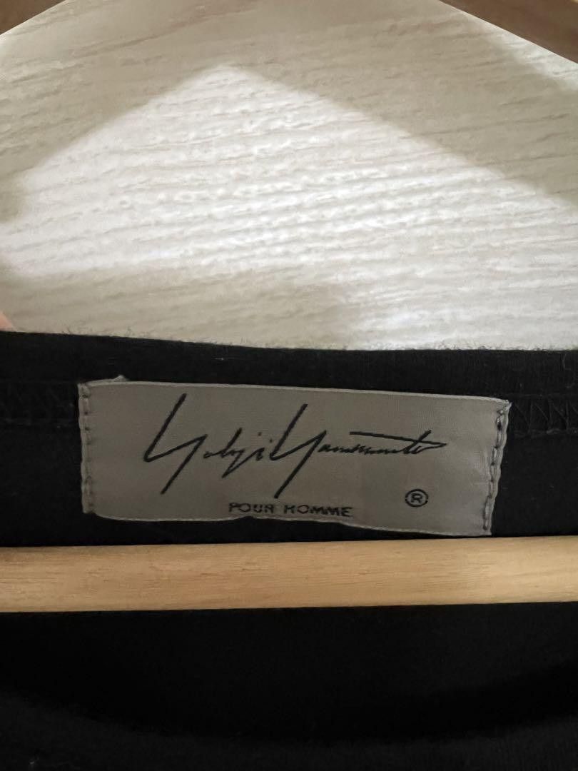 Yohji Yamamoto Pour Homme "because you're worth it" Long Sleeve Tee Size US L / EU 52-54 / 3 - 3 Thumbnail