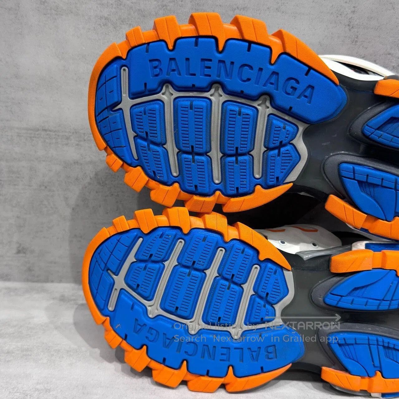 Balenciaga Balenciaga Track Sneakers in White Blue Orange. Size US 7 / EU 40 - 8 Thumbnail