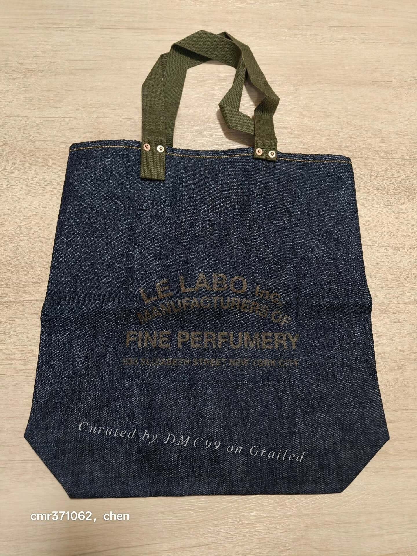 LE LABOルラボ WAXED CANVAS TOTEBAG トートバッグ LE LABO TOTE