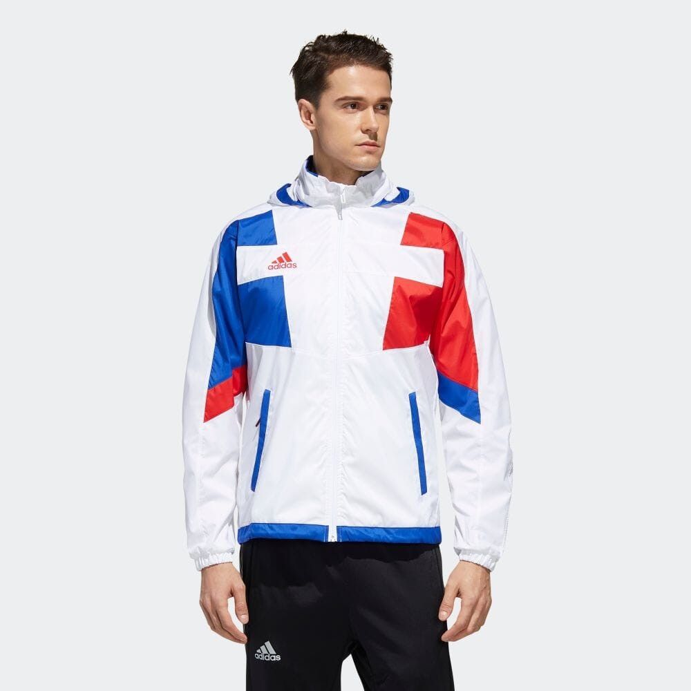Adidas Adidas Wind RDY France Team Theme Windbreaker Jacket Size US S / EU 44-46 / 1 - 2 Thumbnail