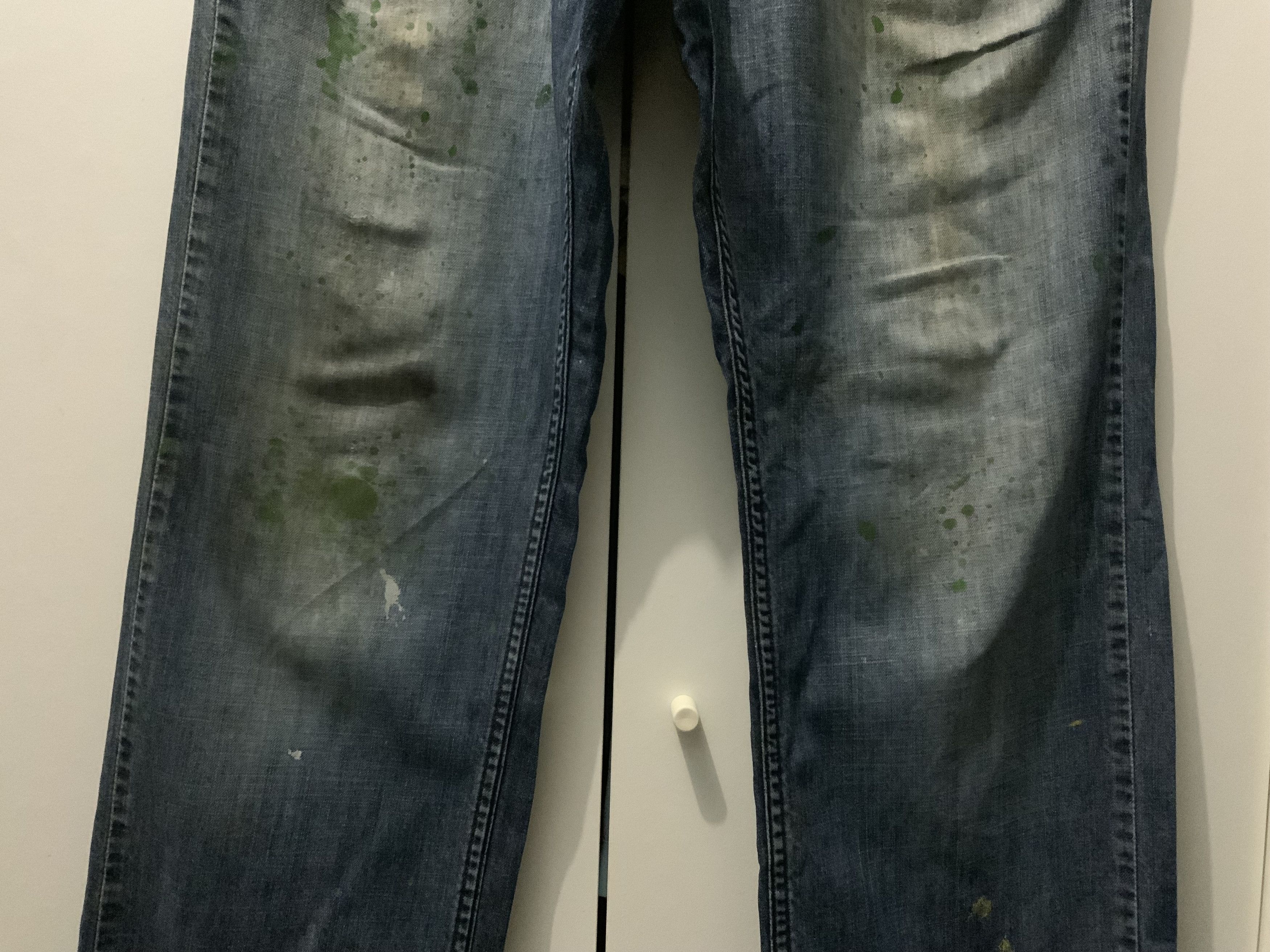 Levi's Levi’s Relaxed 559 Straight Painted Avant Garde Jeans Size US 34 / EU 50 - 5 Thumbnail