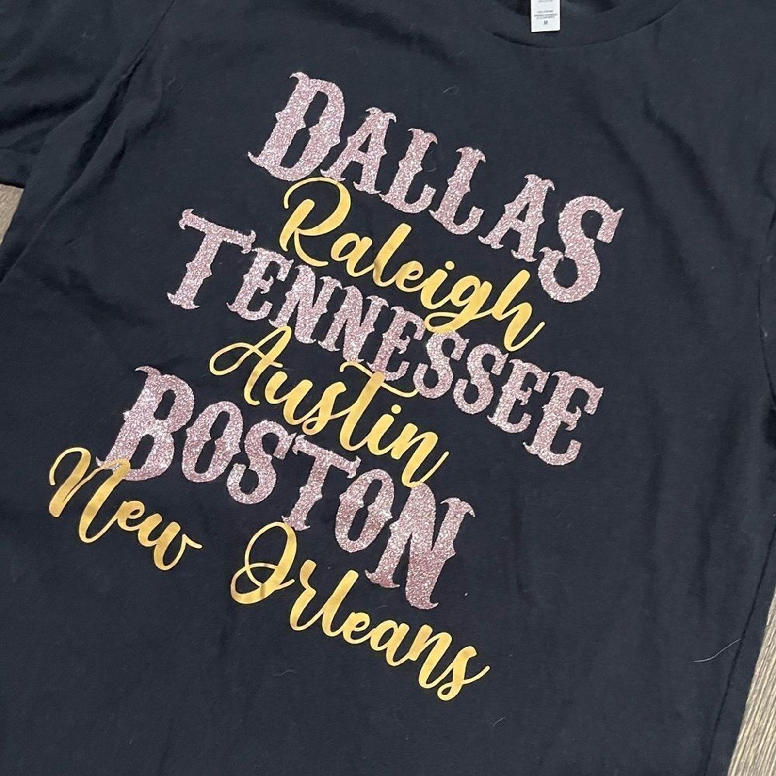 Vintage Bella Canvas Country Star Trey Lewis Song Lyrics T-Shirt M Size M / US 6-8 / IT 42-44 - 2 Thumbnail
