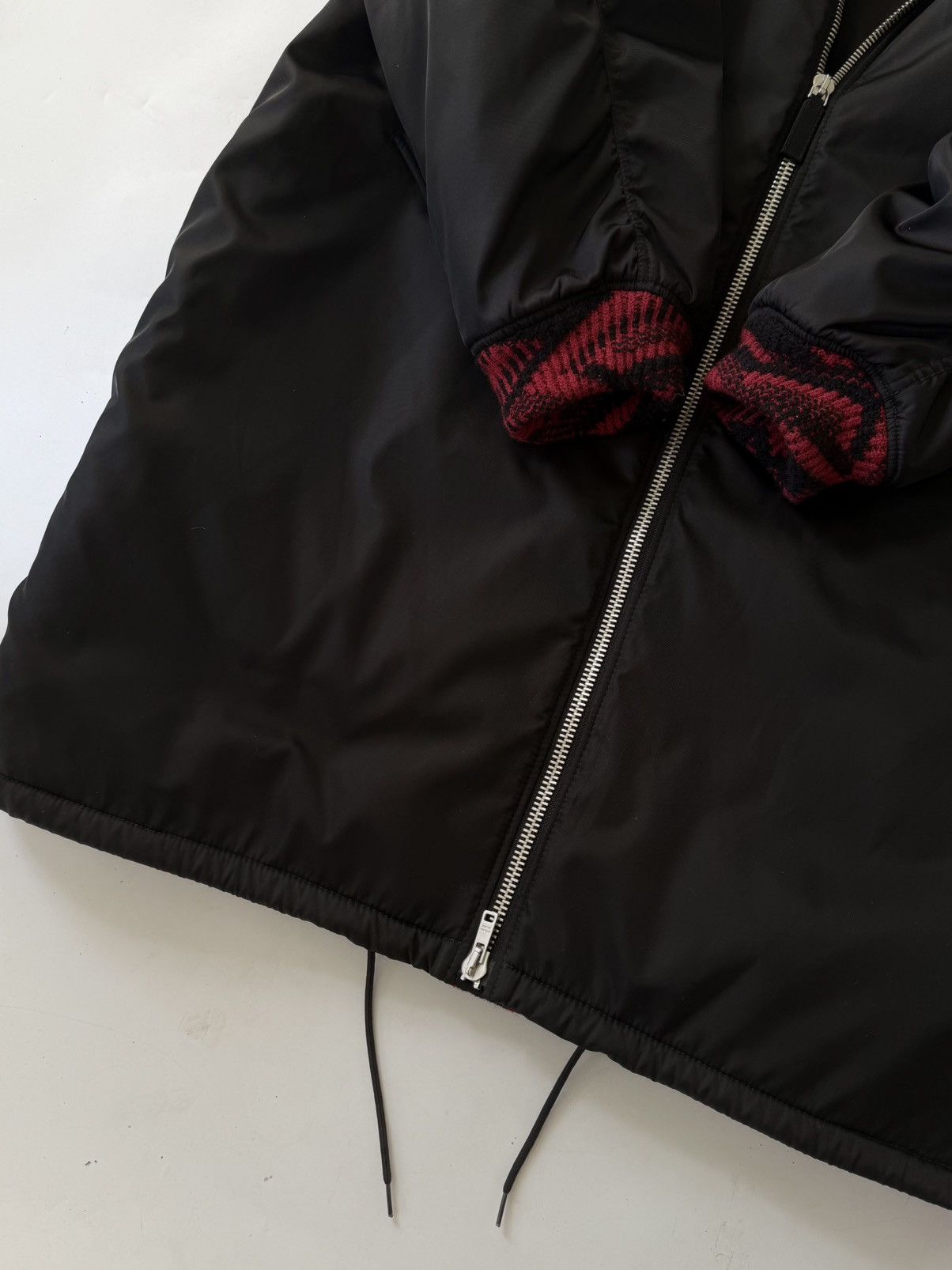 Prada Prada F/W21 Runway by Raf Simons Re-Nylon Zip Hoodie Bomber Size US S / EU 44-46 / 1 - 5 Thumbnail