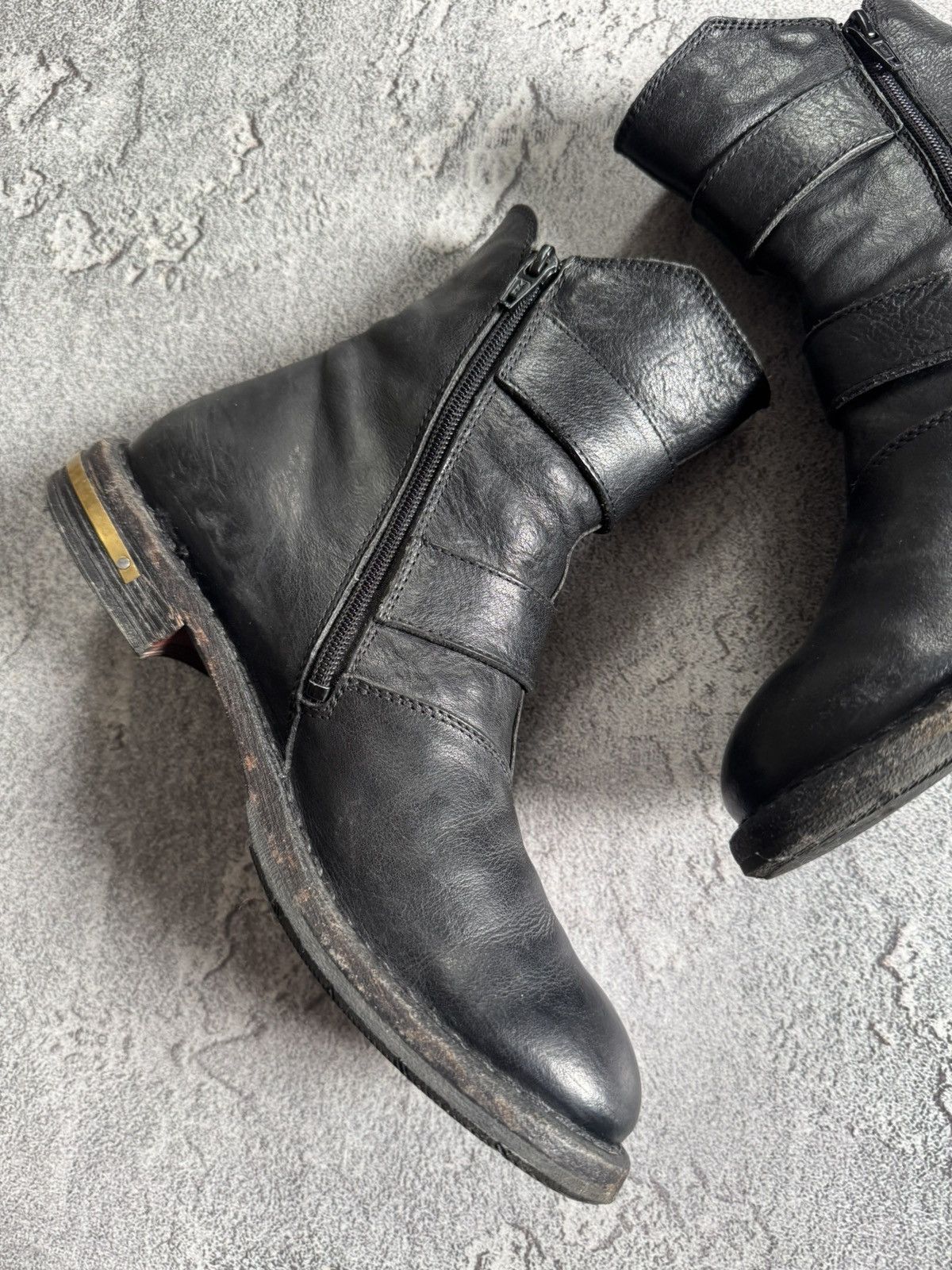 MoMA MOMA 38size Leather Avantgarde shoes boots ankle western LGB Size US 8 / IT 38 - 12 Thumbnail