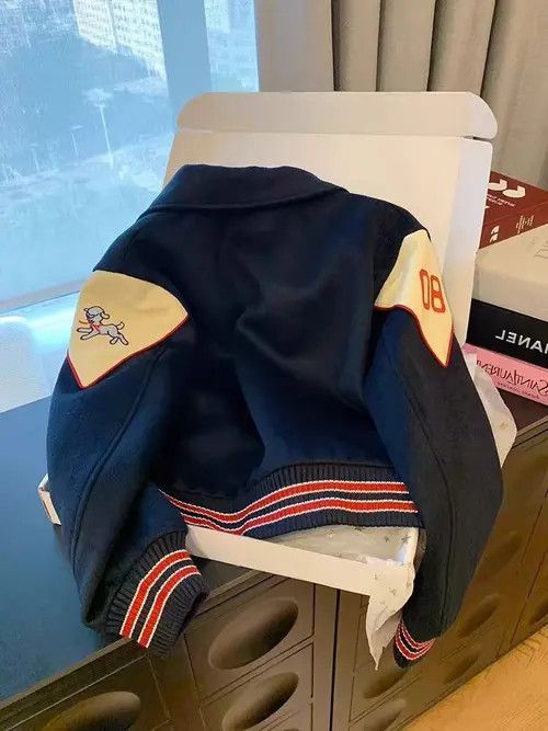 VIBE Hip Hop Retro Street Patchwork Casual XL Baseball Jacket Size US XL / EU 56 / 4 - 2 Thumbnail