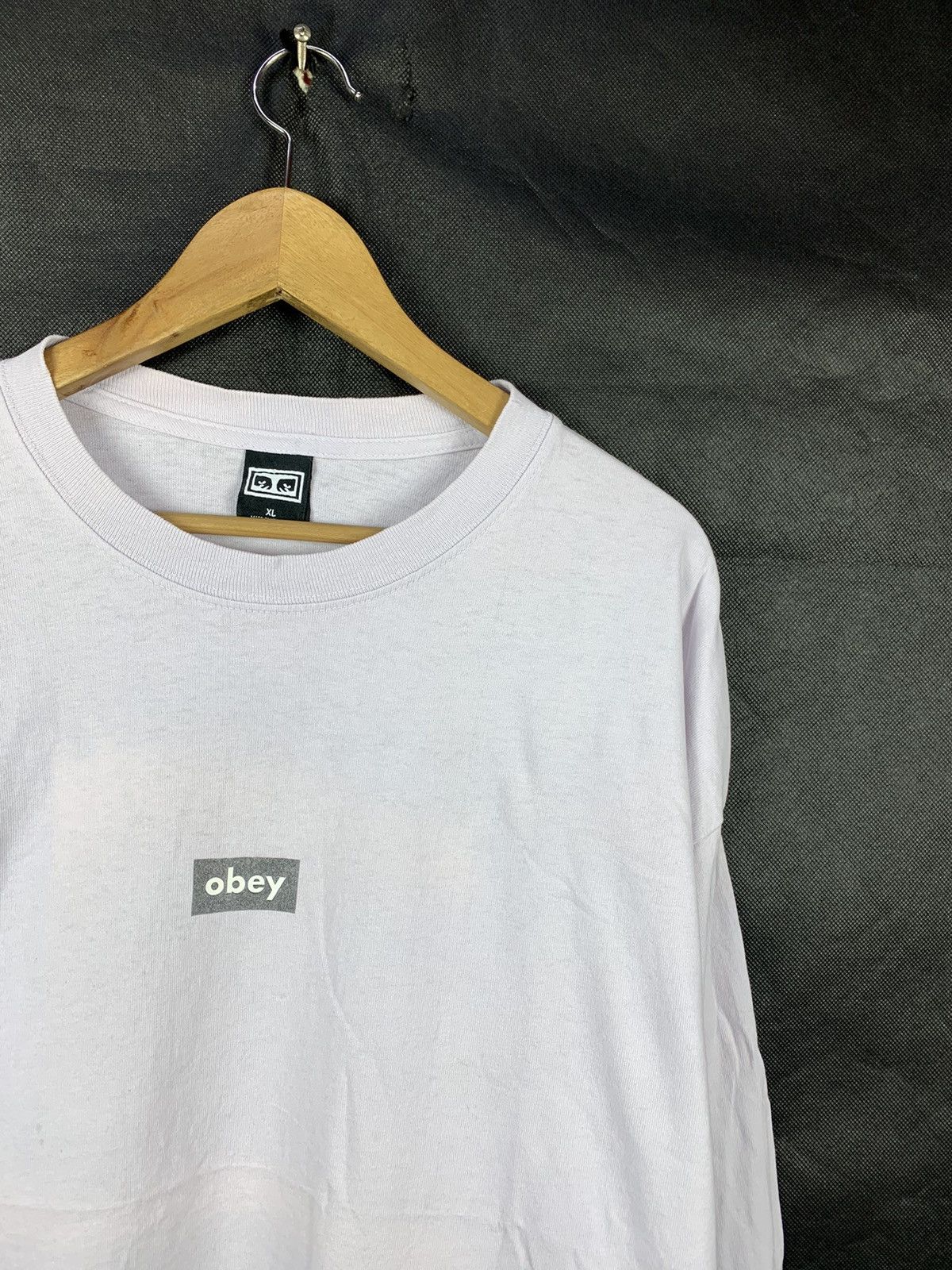 Obey Steals! Obey Box Logo Longsleeves Tee Size US XL / EU 56 / 4 - 3 Thumbnail