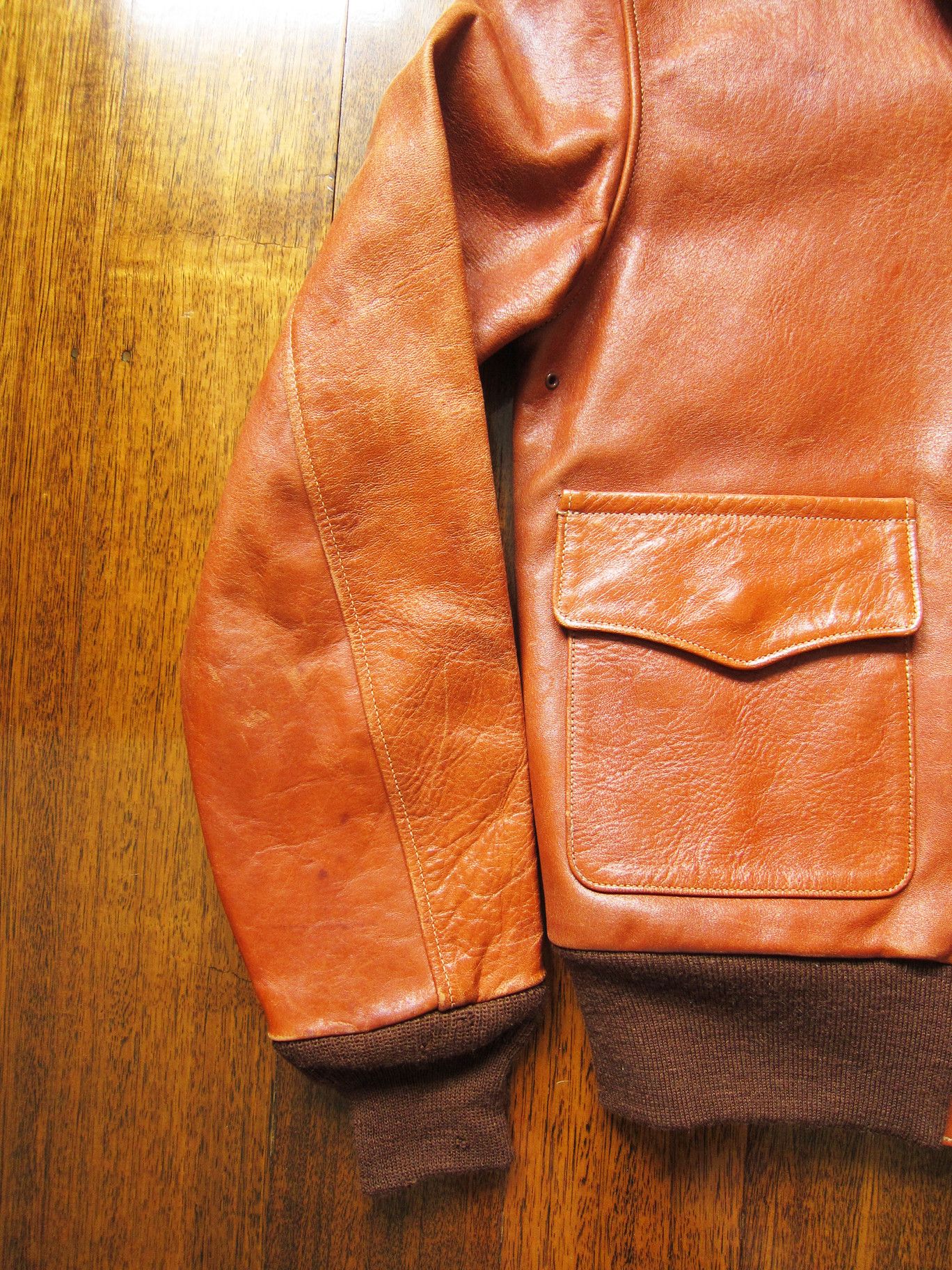 Buzz Rickson's Buzz Rickson’s / Horsehide Type A-2 Pilots Jacket Size XS 34 Size US XS / EU 42 / 0 - 3 Thumbnail