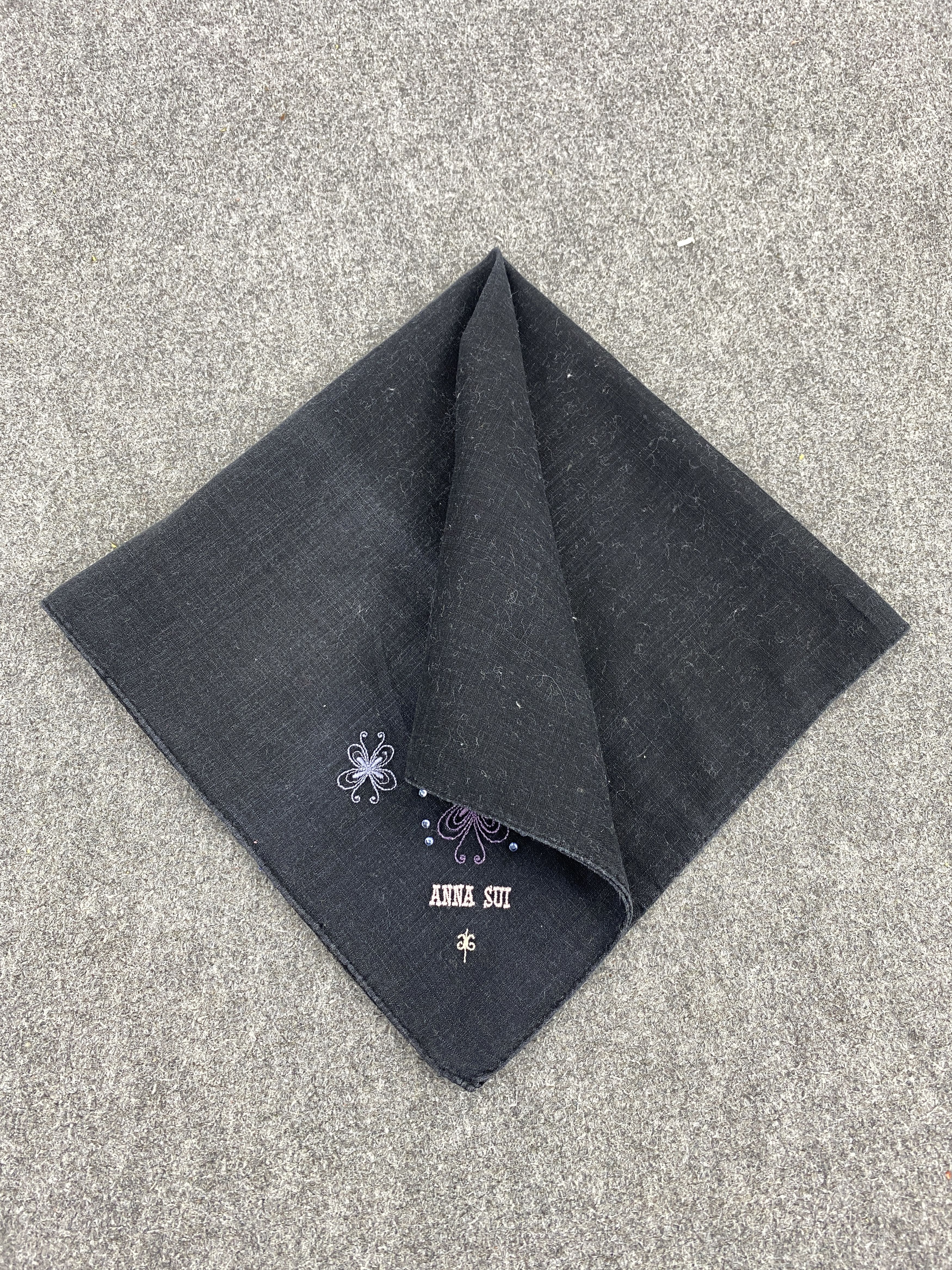Other Vintage Anna Sui Handkerchief / Neckerchief KT0256 Size ONE SIZE - 3 Thumbnail