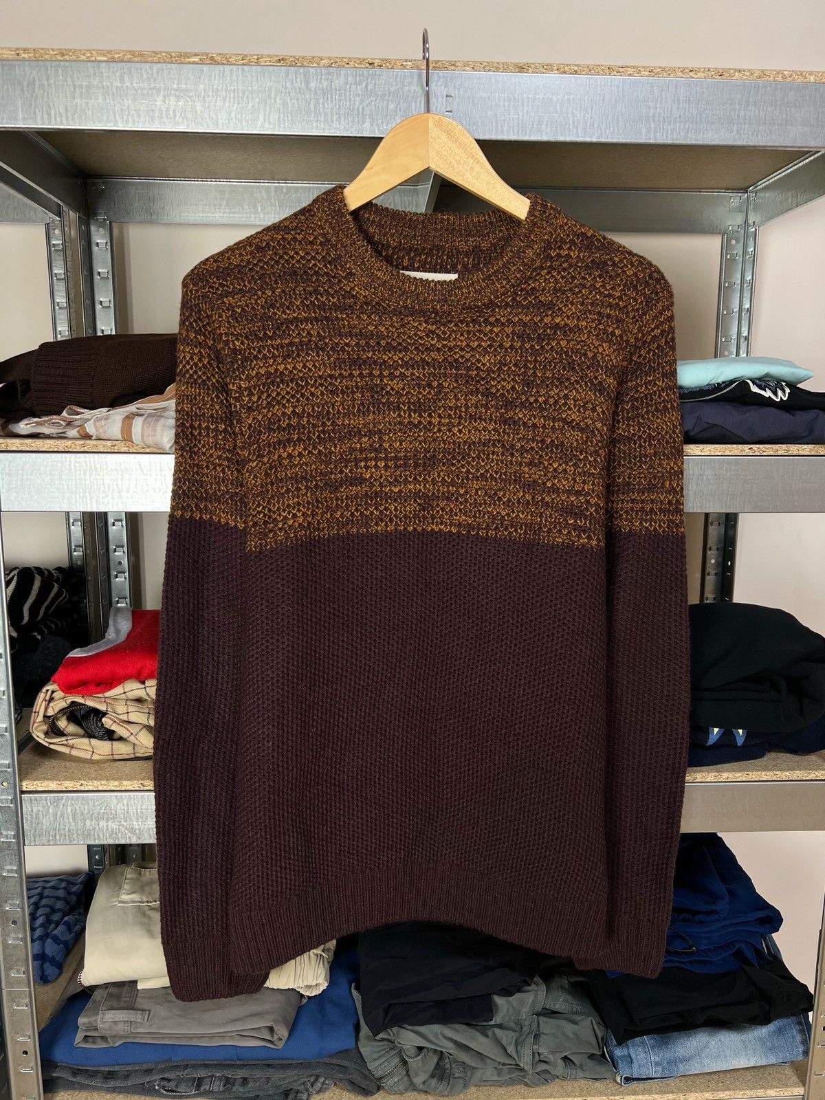 Other Men’s Folk Knitted Sweater Size 3 Jumper Wool Sweatshirt Size US M / EU 48-50 / 2 - 1 Thumbnail