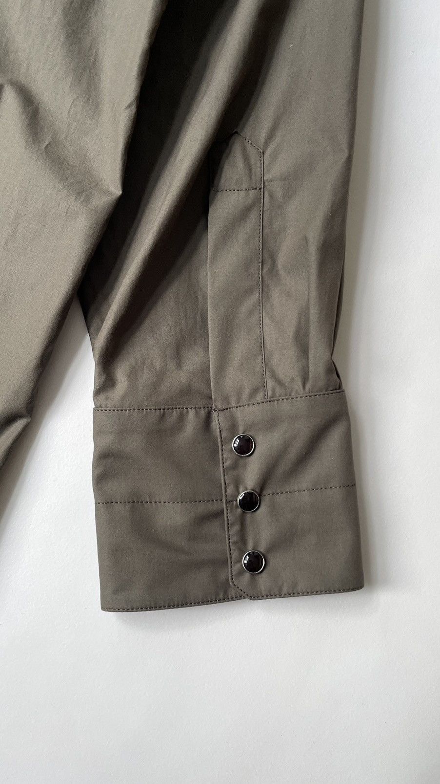 Lemaire S/S 24 ‘Espresso’ Cotton Western Shirt Size US L / EU 52-54 / 3 - 17 Thumbnail
