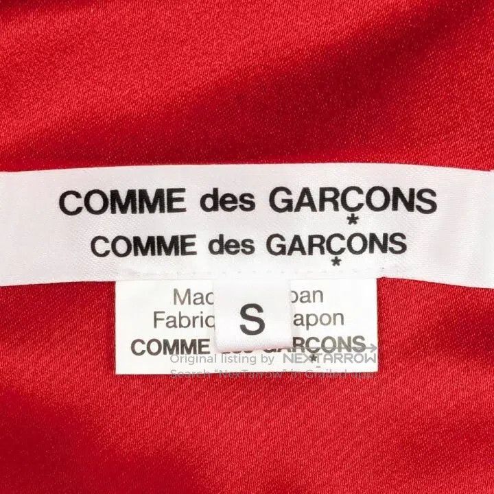 Comme des Garcons Comme Des Garcons Red Peter Pan Collar Long-sleeve Shirt D Size S / US 4 / IT 40 - 8 Thumbnail