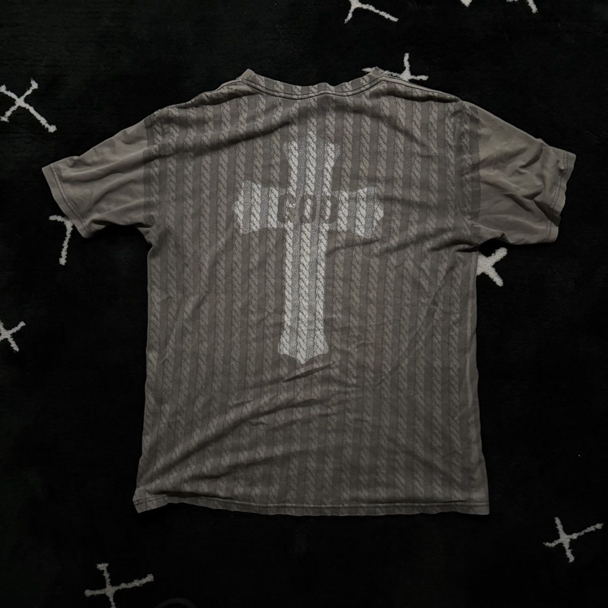 Number (N)ine SS07 - "About A Boy" Crying Heart God/Cross T-Shirt Size US L / EU 52-54 / 3 - 2 Thumbnail