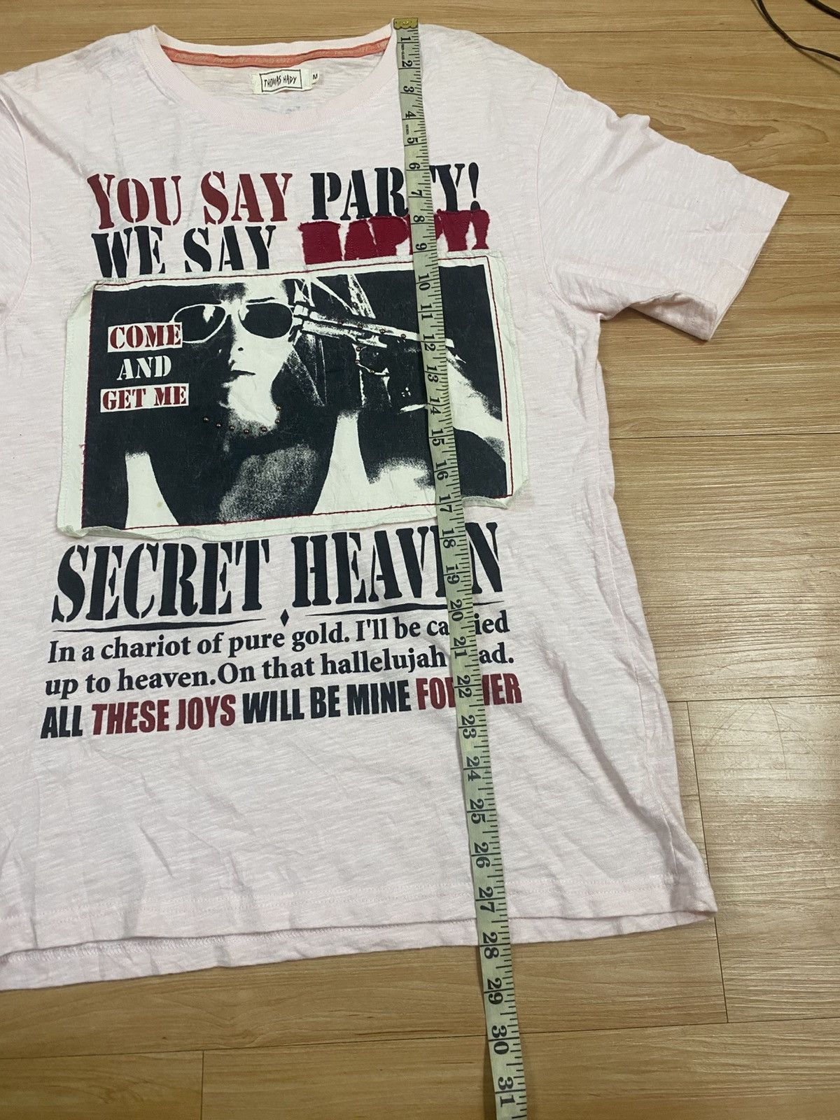 Japanese Brand Thomas Hady Vintage Tee-Rare Graphic Print -Streetwear Style Size US M / EU 48-50 / 2 - 8 Thumbnail