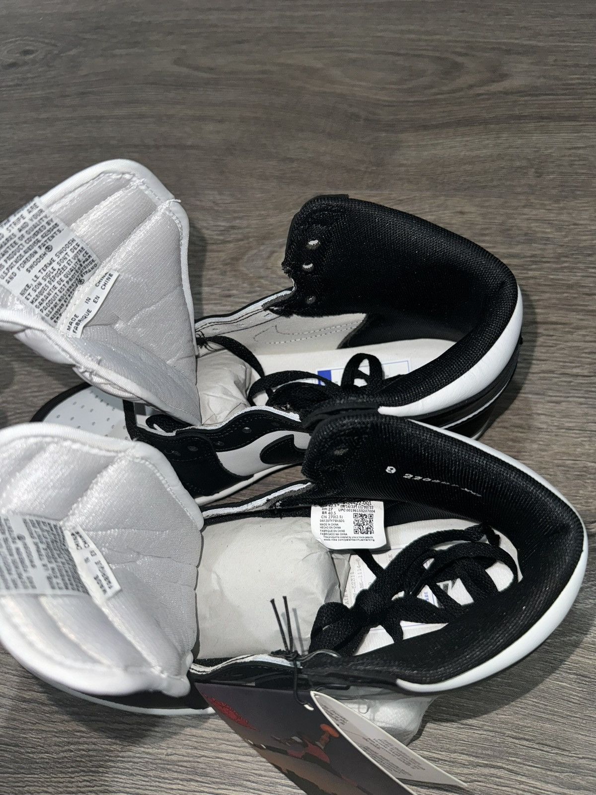 Nike Jordan 1 85’ Black/White Size US 9 / EU 42 - 5 Thumbnail