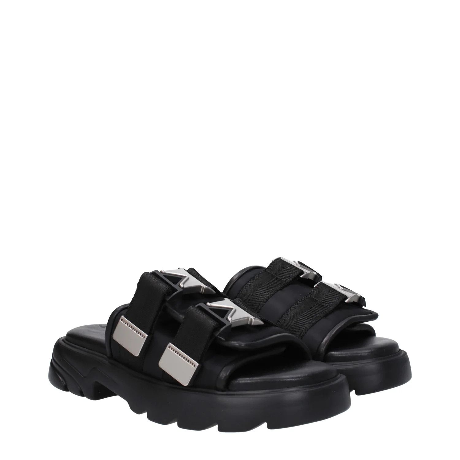 Bottega Veneta ob1o1e0325 Fabric Slippers in Black Size US 10 / EU 43 - 2 Thumbnail