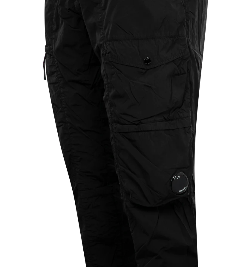 C.P. Company o1h1sh10525 Chrome-R Cargo Lens Pants in Black Size US 36 / EU 52 - 4 Thumbnail