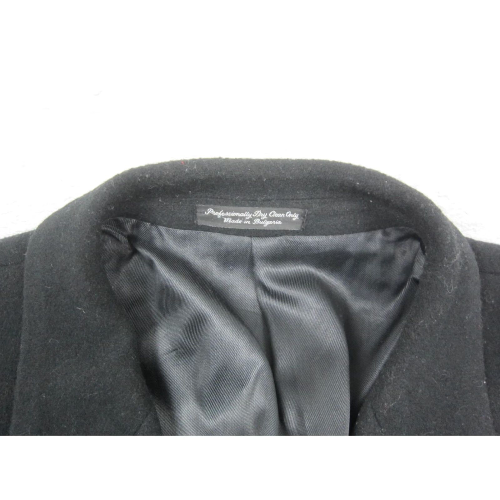 Vintage VINTAGE Silver Cloud Cashmere Trench Coat Mens 48L Black Overcoat Long Jacket Jacket Coat Overcoat Black 90s Mens Size US M / EU 48-50 / 2 - 3 Thumbnail