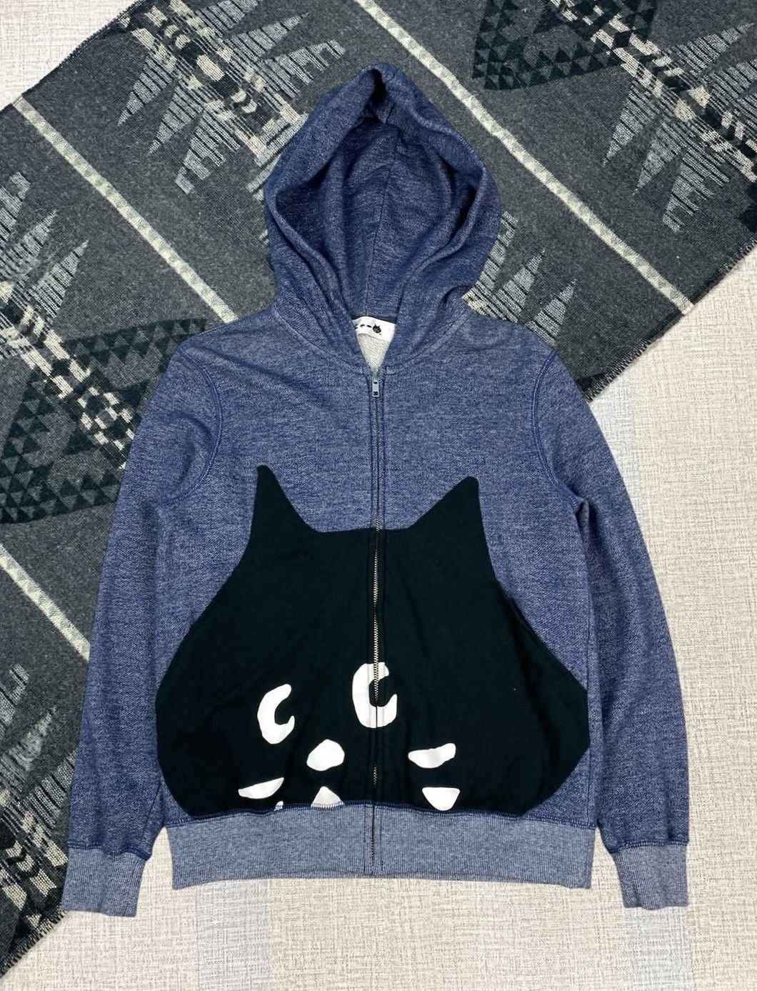 Issey Miyake × Ne-Net Ne-Net Cat Pocket Zip Up Sparkle Hoodie